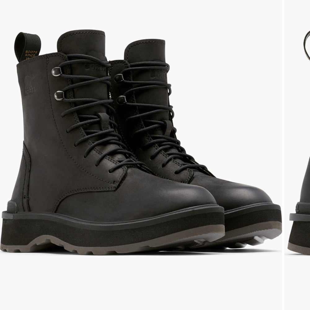Sorel Hi-Line Platform Combat Boot size 8.5
